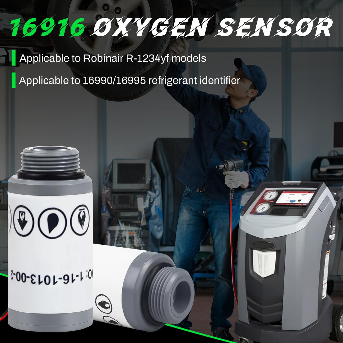 XDTIME 16916 sensor element detail showing durable construction benefit
