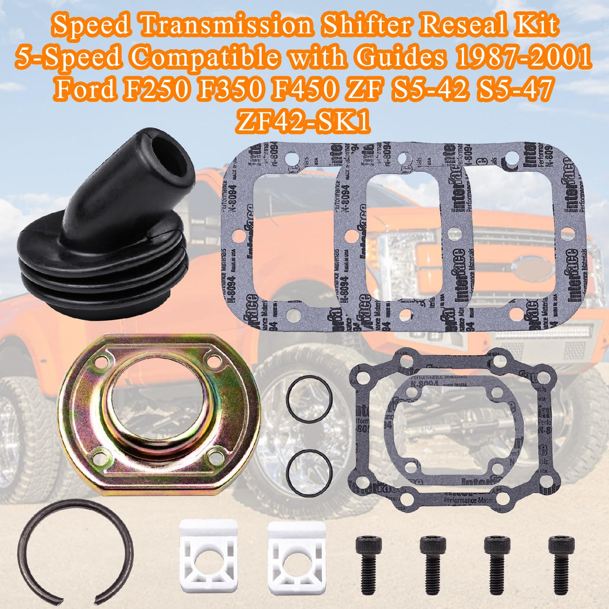 XDDPRO gasket and o-ring detail sealing surfaces to prevent transmission leaks