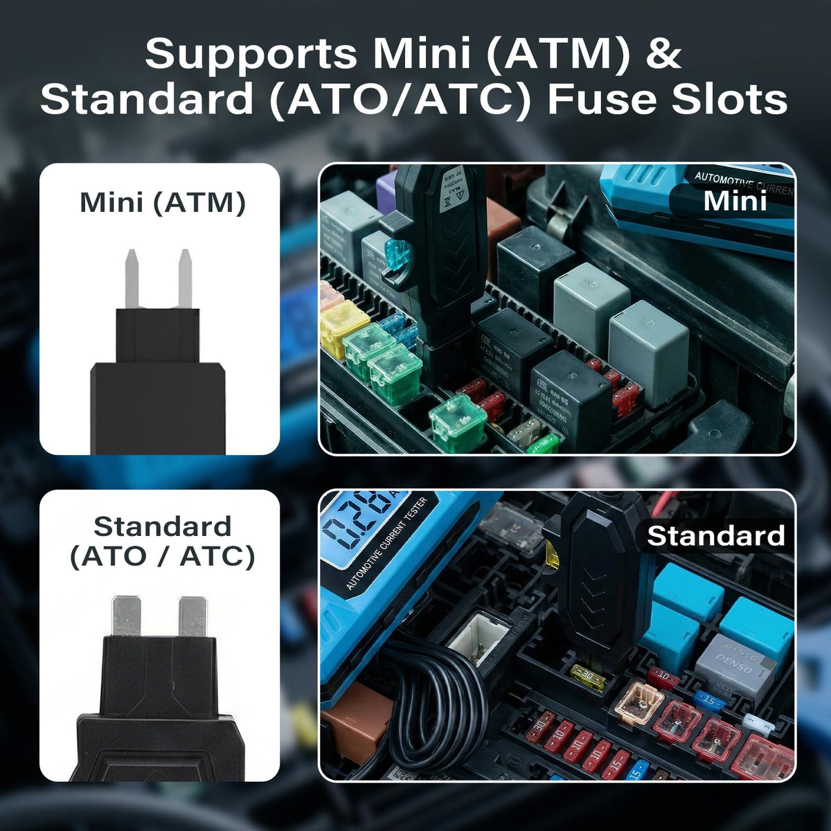 XENIVO held in hand to show compact size and easy portability