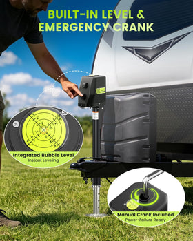 Xenjum drop leg extended to show adjustable height and extra extension benefit