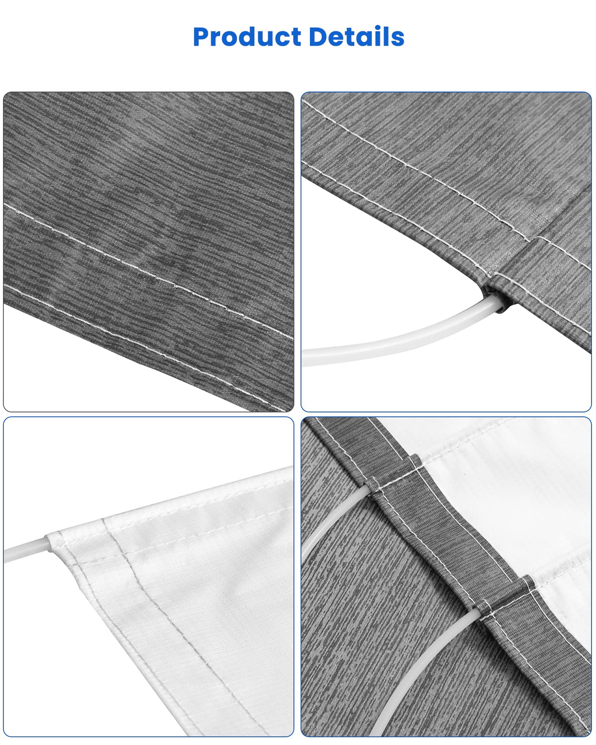 Xenjum kit pulled strap and pre-sewn polycords showing easy-install benefit