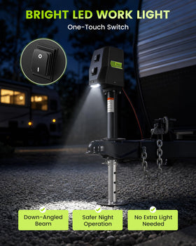 Xenjum waterproof cover with D-rings keeping chains elevated and protected