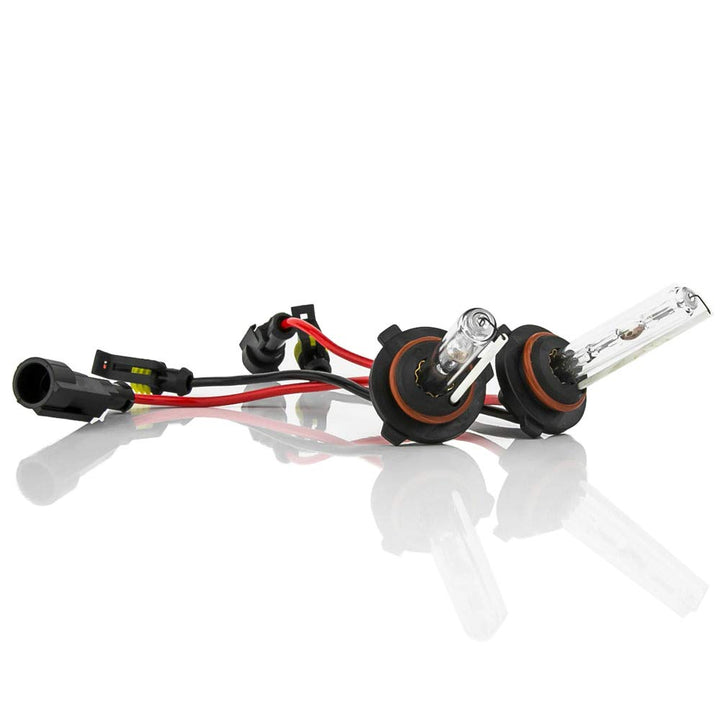 Xentec 9006 front packaging showing bulb pair and product label for quick identification