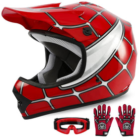 XFMT front view Red Spider helmet showing design and fit benefit visibility