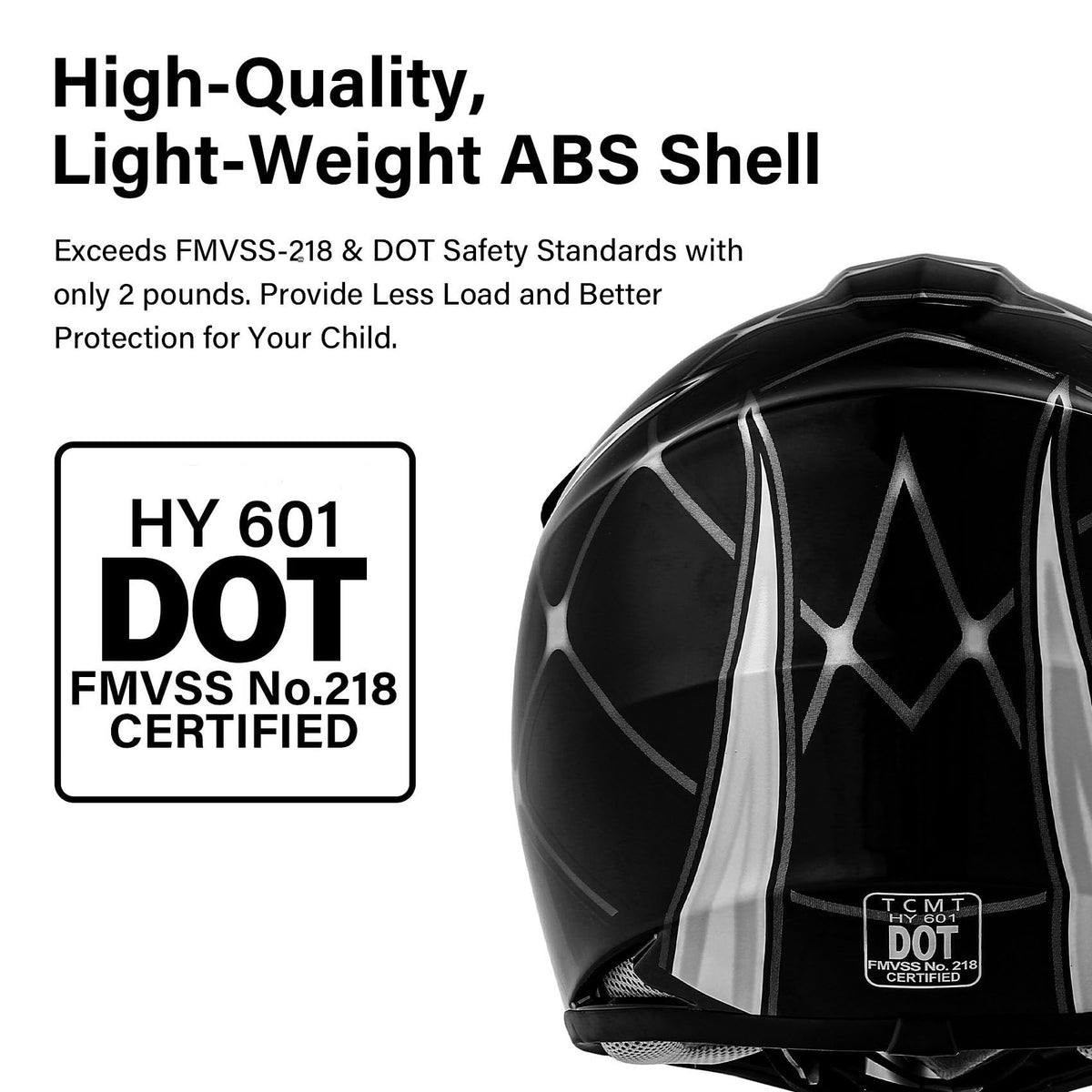 XFMT close-up of ABS shell texture highlighting toughness and impact resistance