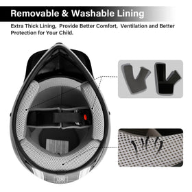 XFMT removable washable liner detail emphasizing comfort and hygiene benefit