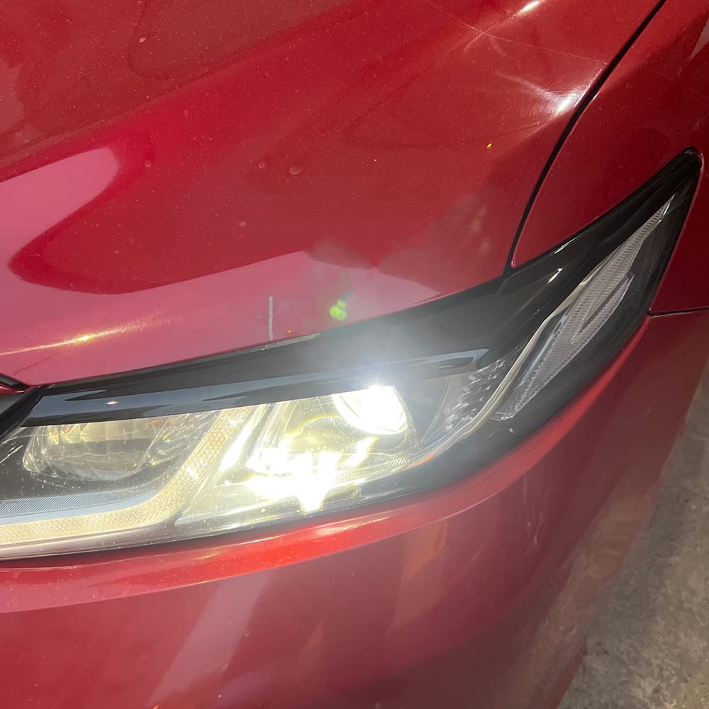 Xhfarce headlight edge protection detail showing coverage and dirt resistance