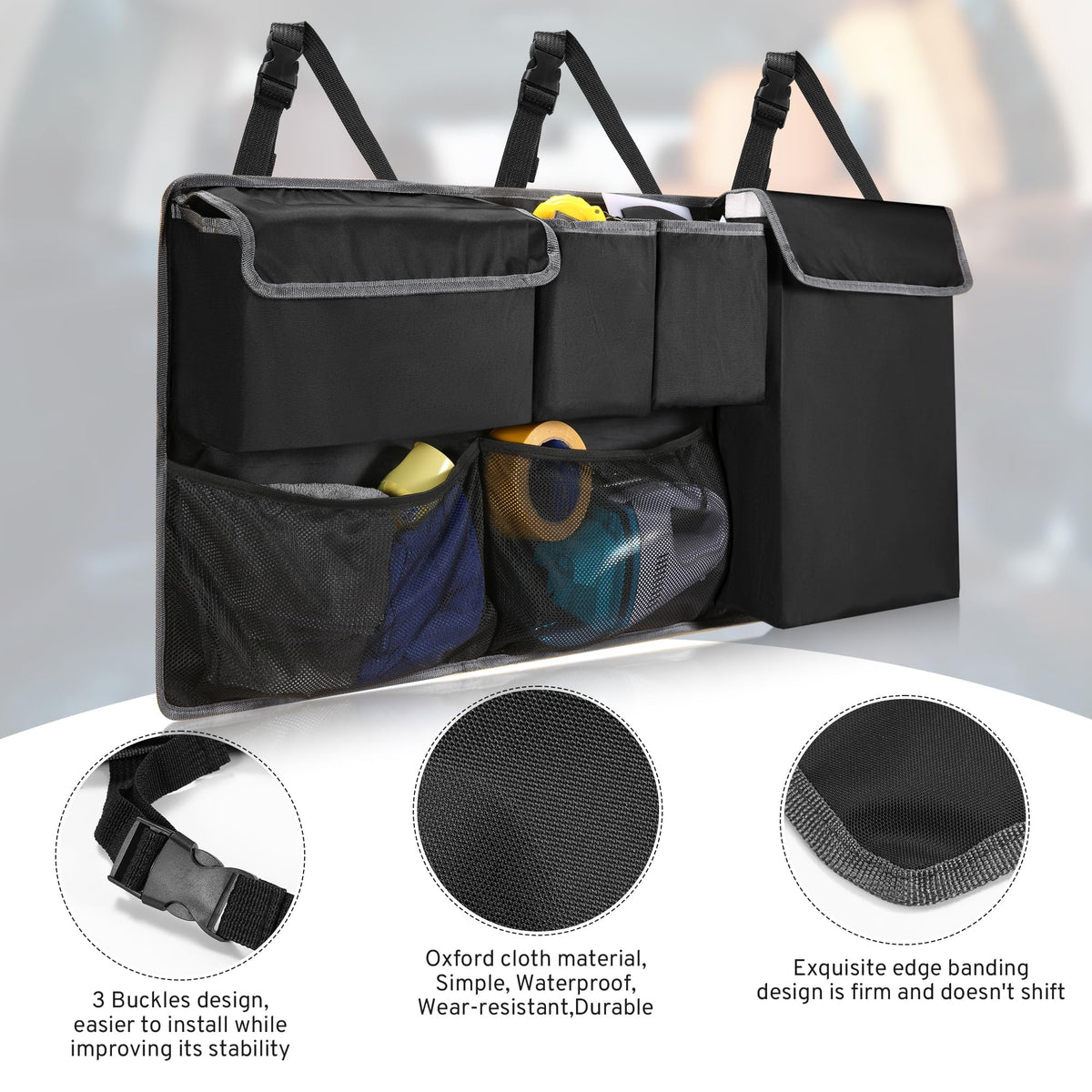 XHRING folded flat for easy storage and space-saving convenience