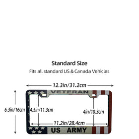 XHuiZio frame next to ruler showing 12x6 size, fit confirmation benefit