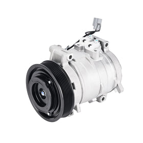 XiaGeng compressor front view showing mounting points and fitment benefit