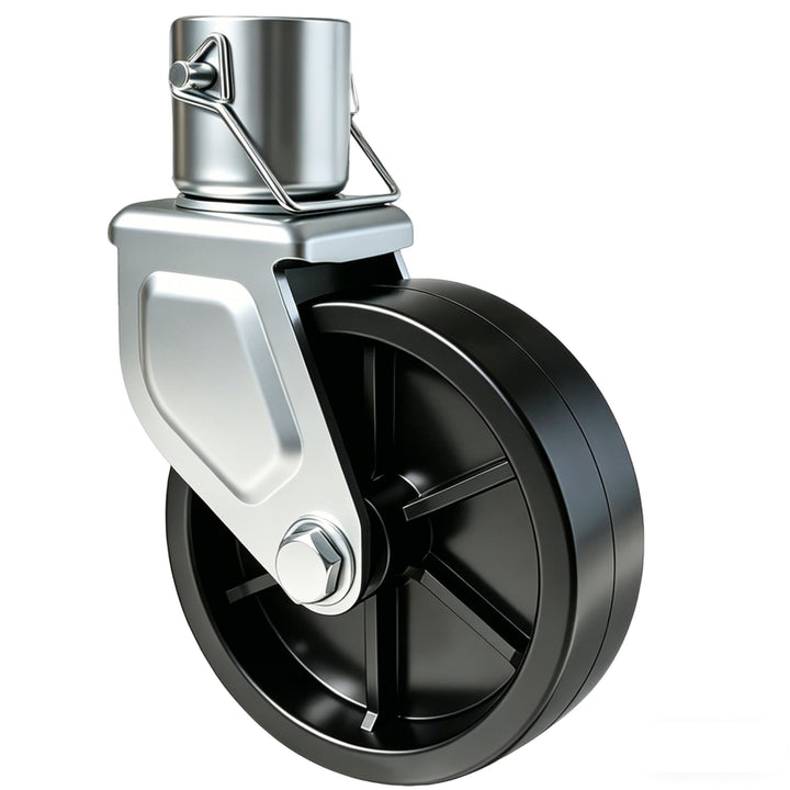 XIANGZI front view of wheel assembly showing quick install benefit