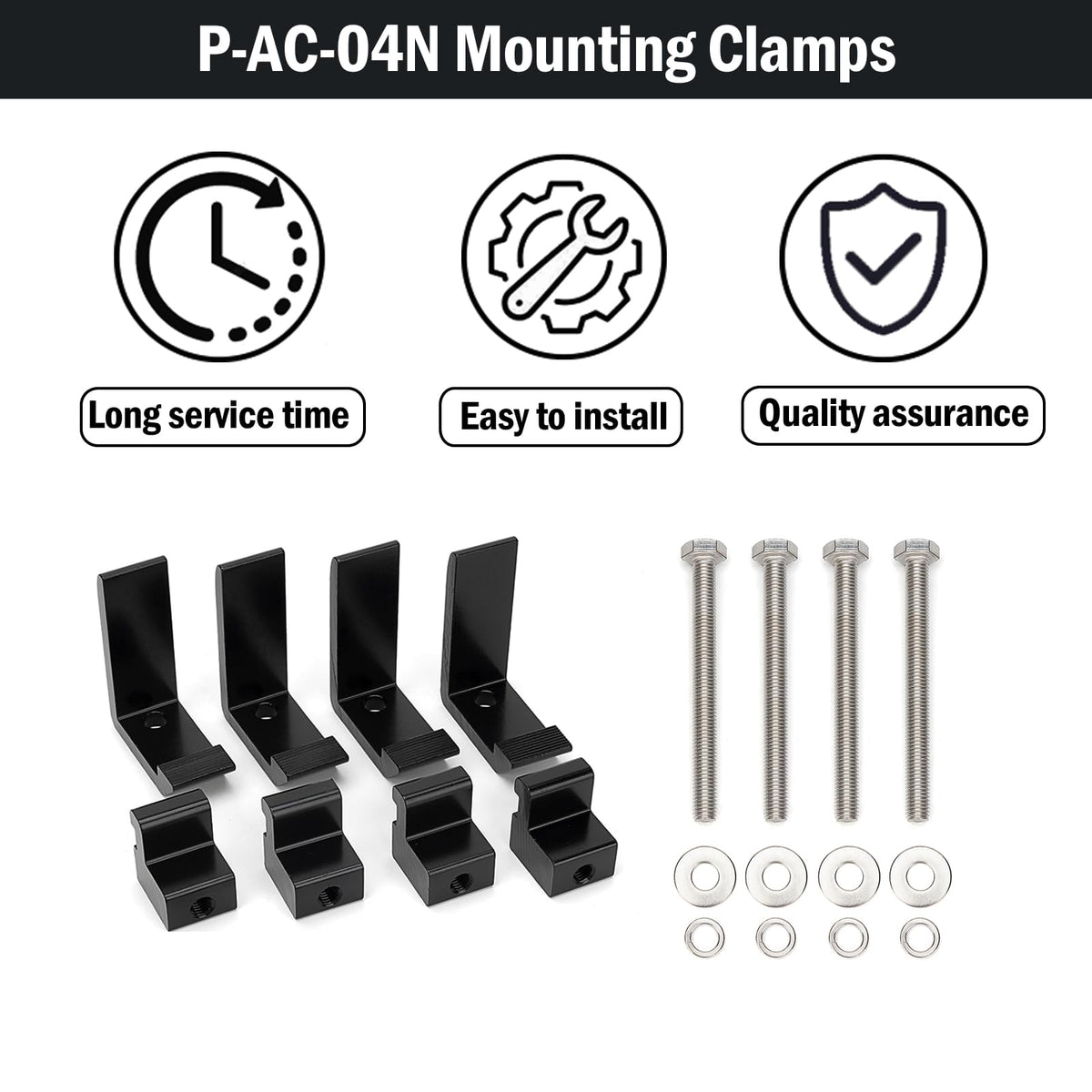 Xiaoyudou clamps installed on Tacoma showing stable topper attachment