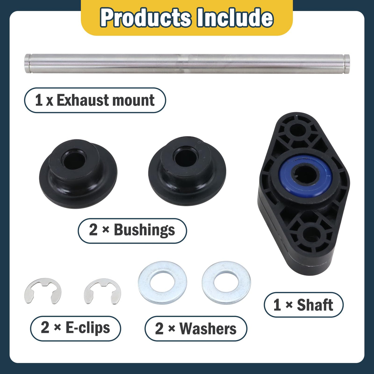 Xiaoyudou complete kit laid out showing all included parts for quick install