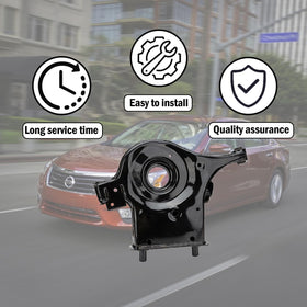 Xiaoyudou control arm installed on rear suspension, demonstrates restored alignment