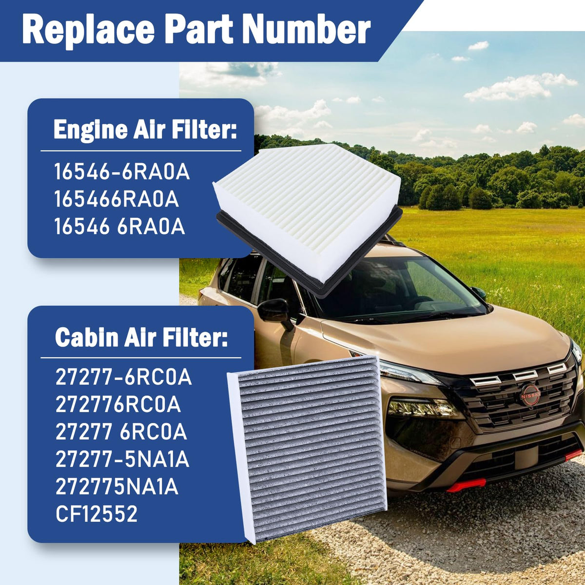 Xiaoyudou engine filter close-up of pleated media demonstrating high dust capacity