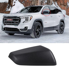 Xiaoyudou right mirror cap front view showing clean fit and factory look