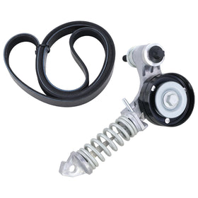 Xiaoyudou front view of tensioner pulley assembly showing fitment and clear labeling for correct replacement