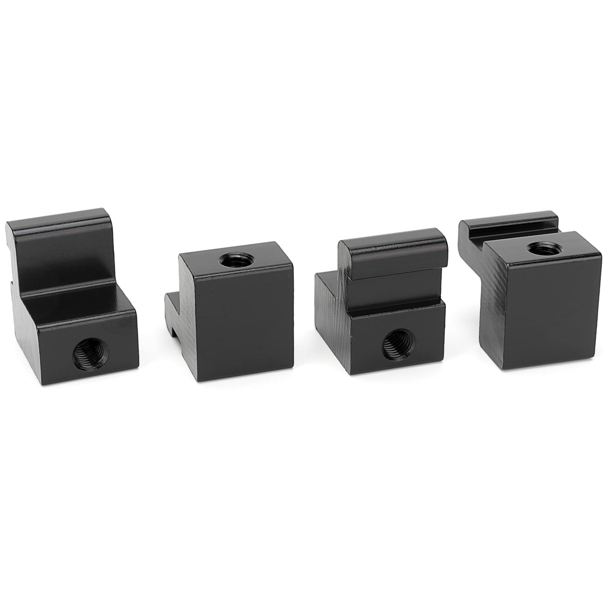 Xiaoyudou clamp next to ruler showing compact size and easy fit