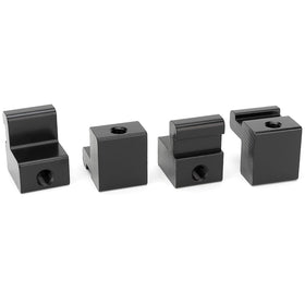 Xiaoyudou clamp next to ruler showing compact size and easy fit