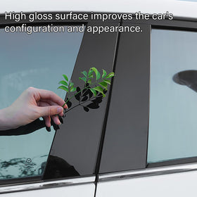 XICEWRY close-up of black PC texture highlighting durable surface and scratch resistance