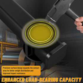 XIEKRAB forcing screw detail showing hardened thread for reliable extraction
