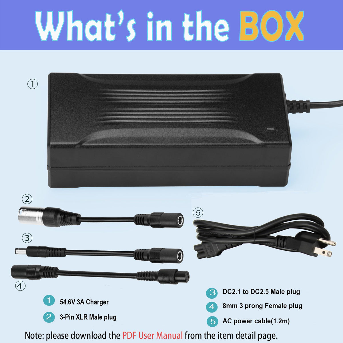 Xietongpo charger beside a ruler illustrating compact size and portability
