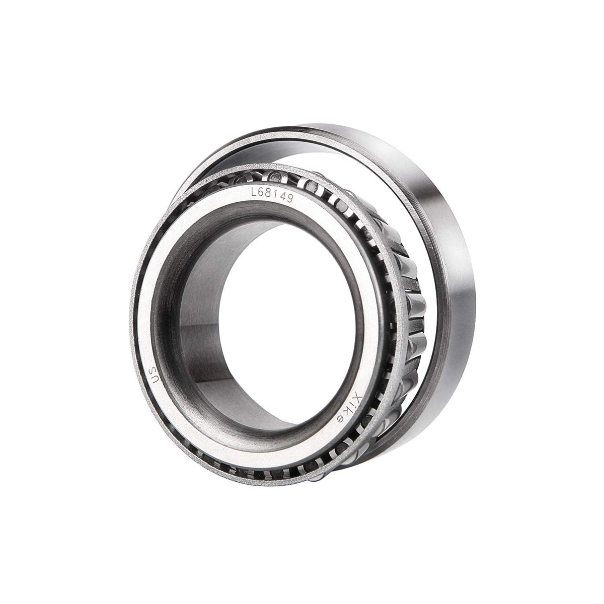 XiKe bearings installed on a trailer spindle demonstrating correct fit and reliable operation