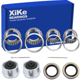 XiKe front packaging showing full 3500 lbs bearing kit and included hardware