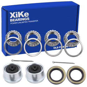 XiKe front packaging showing two complete bearing kits and labels for quick identification