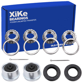 XiKe front packaging showing full bearing kit and included hardware for easy identification