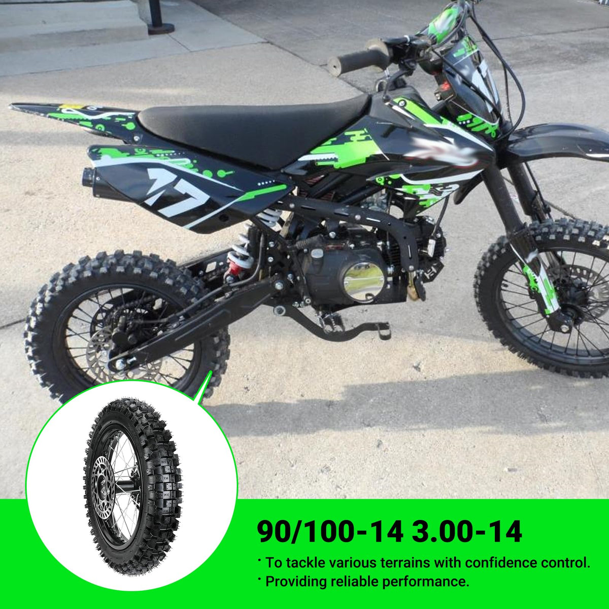 XIKOBY brake rotor mounted on hub demonstrating compatibility and stopping control
