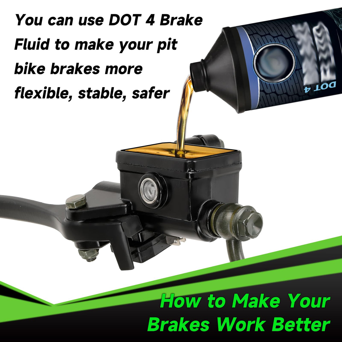 XIKOBY precision-cast caliper finish for strength and consistent braking