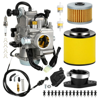 XIKOBY carburetor front view showing precise fit and quick install benefit