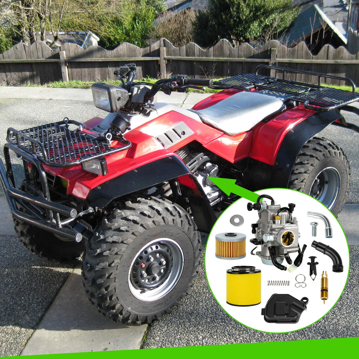 XIKOBY installed on trail-ready ATV, restores riding confidence outdoors