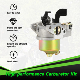 XIKOBY carburetor side mounting detail highlighting easy fit and durability