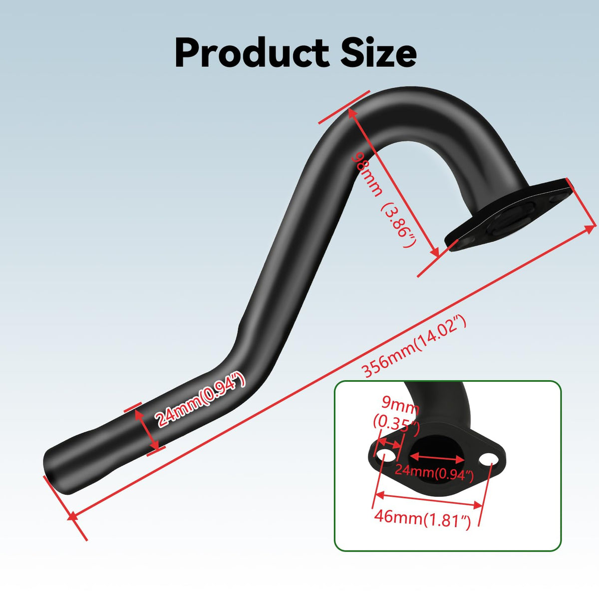 XIKOBY CT100U heat shield tape and hardware kit for added thermal protection