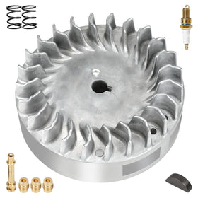 XIKOBY front flywheel view showing fitment and improved rev response