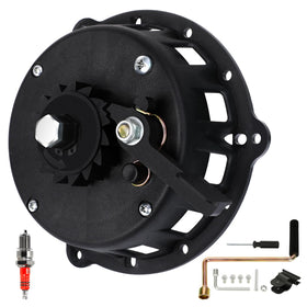 XIKOBY front assembly showing compact starter and quick-start benefit