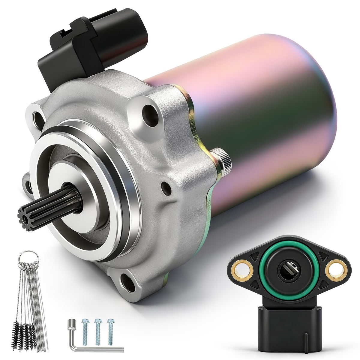 XIKOBY front motor assembly showing robust construction and durable performance