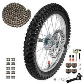 XIKOBY assembled front wheel full view showing ready-to-install convenience