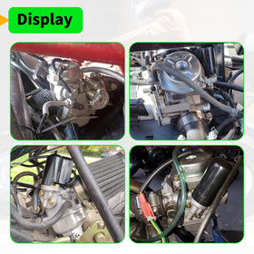 XIKOBY fuel line with two fuel filters arranged to prevent clogs