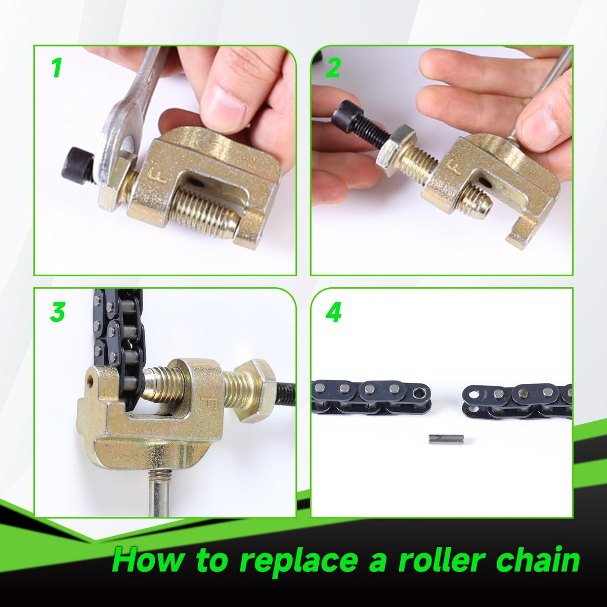 XIKOBY heat-treated chain surface indicating enhanced durability