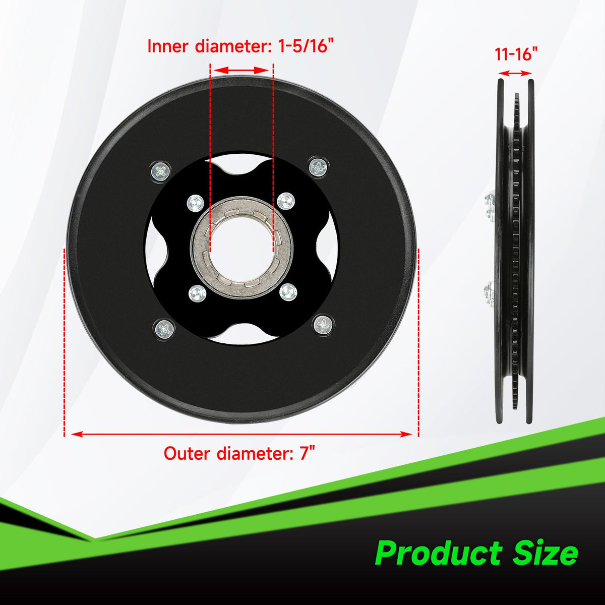 XIKOBY rear assembly installed on a Razor MX650 showing improved drivetrain stability
