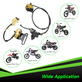 XIKOBY brake kit installed on SSR 125 demonstrating real-world fit