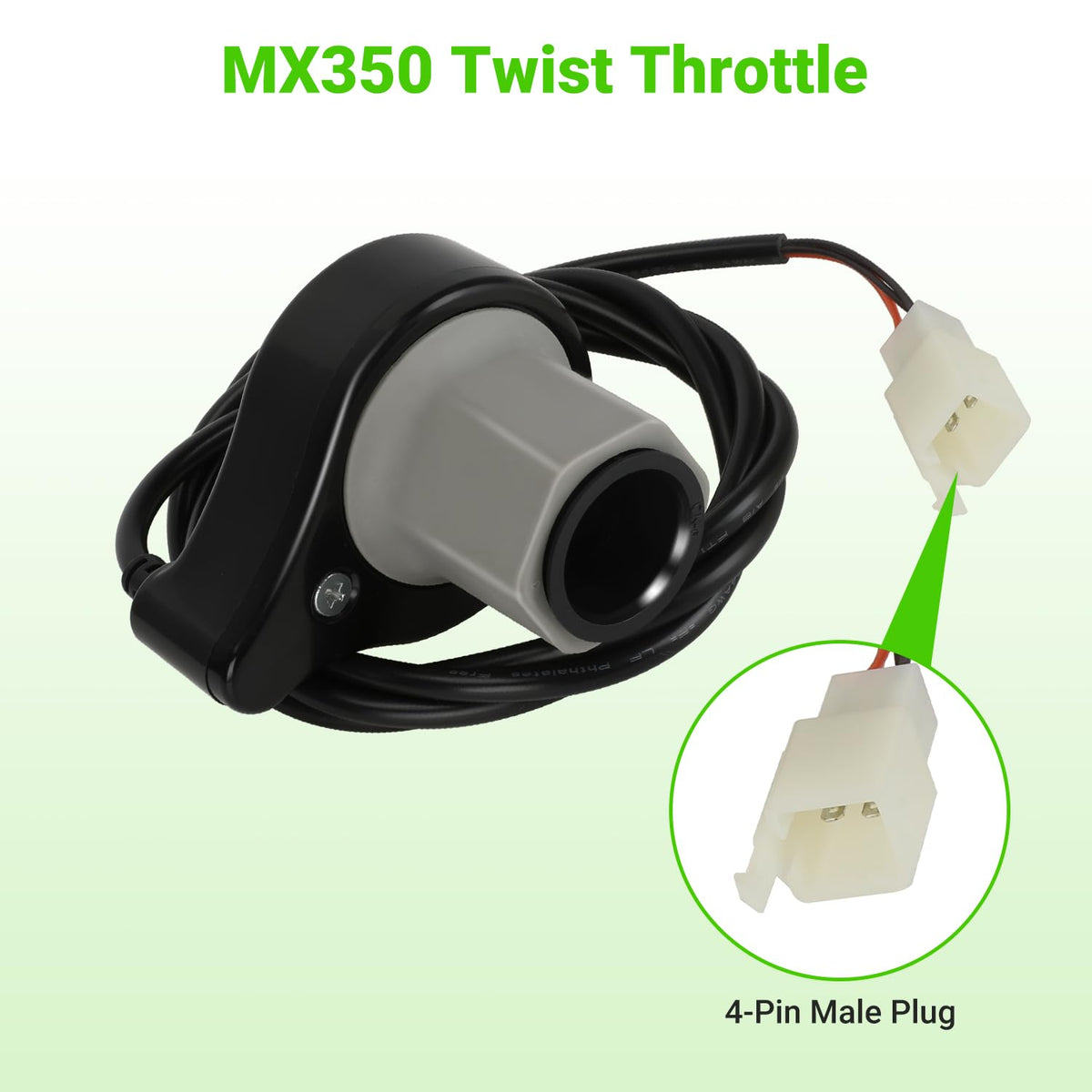 XIKOBY package contents laid out showing module and throttle for quick installation