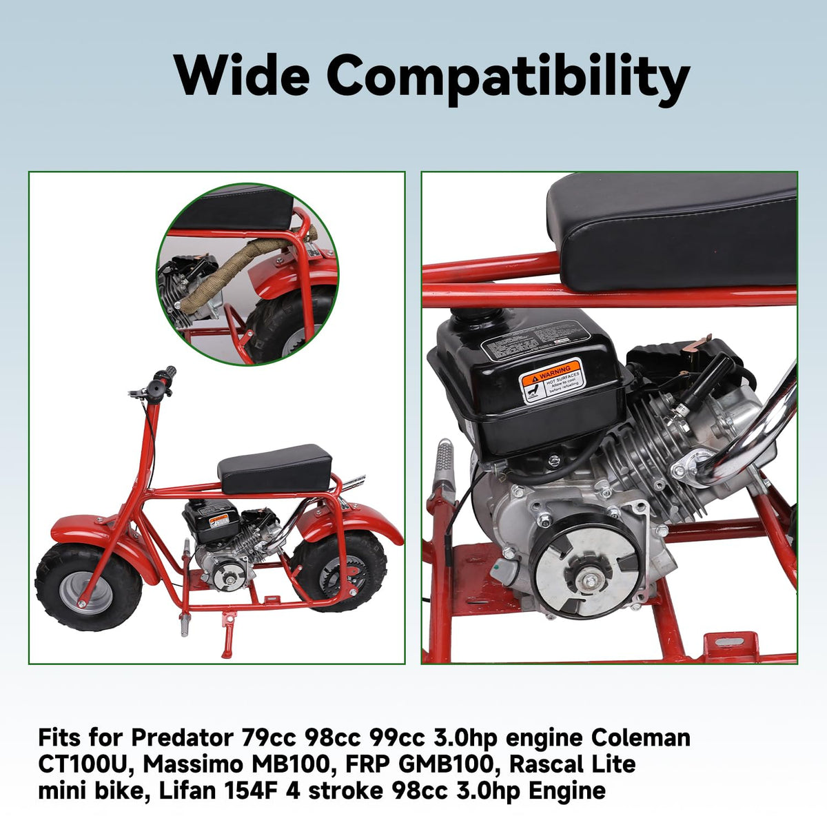 XIKOBY packaged kit with tools and parts for quick, complete installation