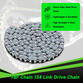 XIKOBY T8F chain close-up of links highlighting durable construction