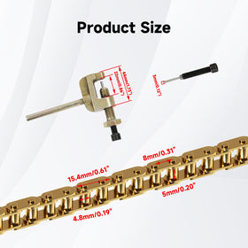 XIKOBY master links and extras laid out, convenience for repairs