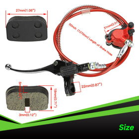 XIKOBY 7/8" throttle grip with ON/OFF switch, ergonomic control and reliable start/stop