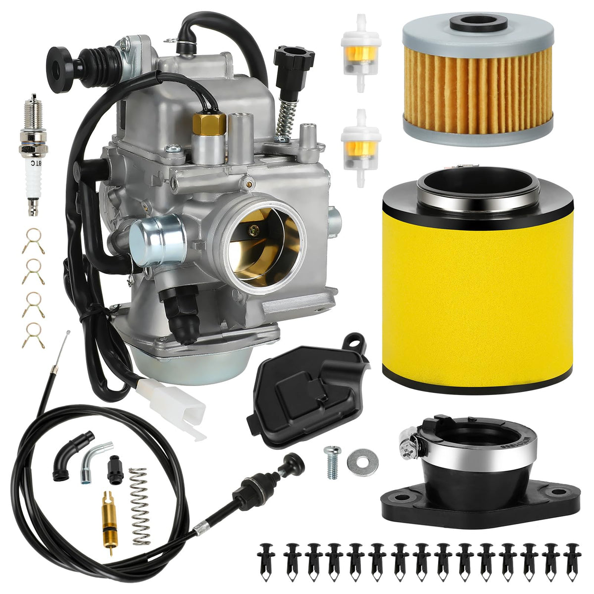 XIKOBY front view carburetor showing clean finish and reliable fit
